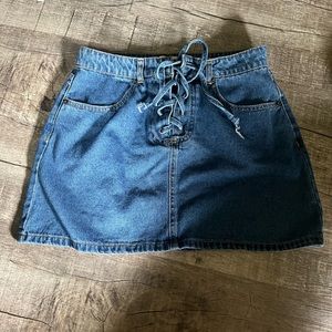 Forever 21 Drawstring Skirt Size 28